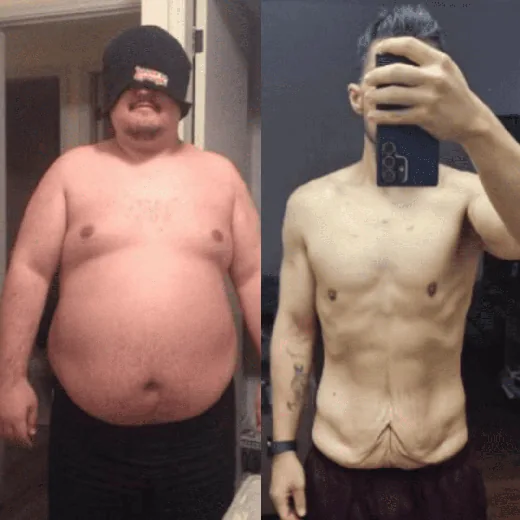 Antes e depois de Japa