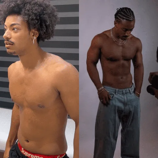 Antes e depois de Lucas Abreu
